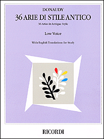36 Arie di Stile Antico (VOCL)