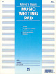 12 Stave Music Writing Pad (8 1/2" x 11")