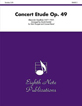 Concert Etude, Op. 49  (Solo Trumpet and Concert Band)